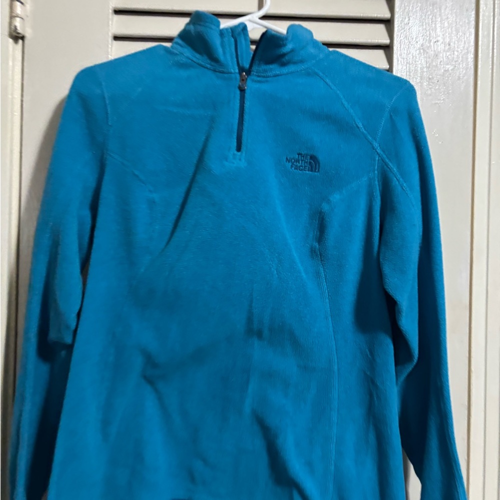 The North Face Teal Fleece Pullover